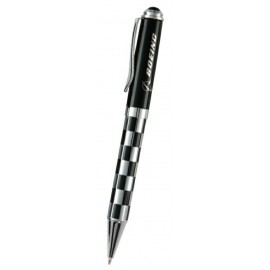 Moderno Geo Pattern Twist Action Ballpoint Pen Custom Imprinted