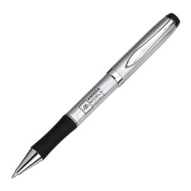 Regal Metal Pen - Satin Silver Custom Imprinted  Regal Metal Pen - Satin Silver Custom Imprinted