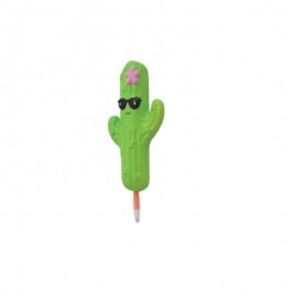 Cactus Shaped PU Stress Reliever Pen Custom Imprinted
