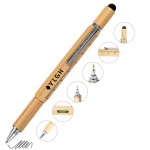 Bamboo Barrel Tool Pen Custom Engraved