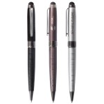 Logo Branded Incorp Twist Action Ballpoint Stylus Pen