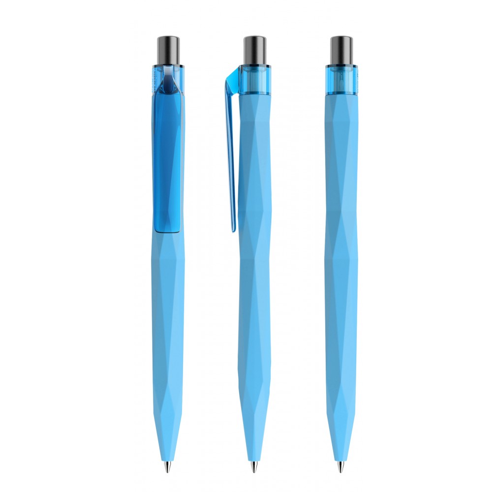 Prodir Soft Touch Transparent Pen w/Three Dimensional Design Custom Engraved Prodir Soft Touch Transparent Pen w/Three Dimensional Design Custom Engraved