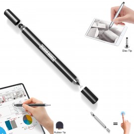 Double Heads Stylus Touch Screen Pen Logo Branded  Double Heads Stylus Touch Screen Pen Logo Branded