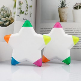 Custom Engraved Custom Star Plastic Highlighters