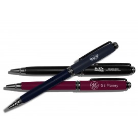 Imax Ballpoint Pen w/Silver Appointments Logo Branded  Imax Ballpoint Pen w/Silver Appointments Logo Branded