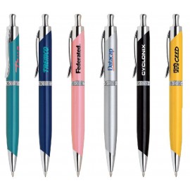 Ophelia Advertising Pens with Diamond Band Custom Engraved