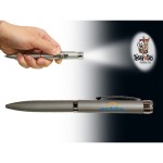 Silver Projector Pen Custom Imprinted