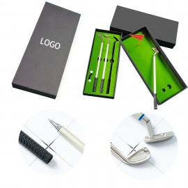 Mini Golf Club Pen Set Custom Imprinted  Mini Golf Club Pen Set Custom Imprinted