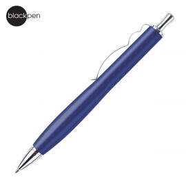 Logo Branded Blackpen Diva Click-Action Ballpoint Pen