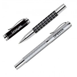 Custom Engraved Classy Aluminum Roller Ball Pen