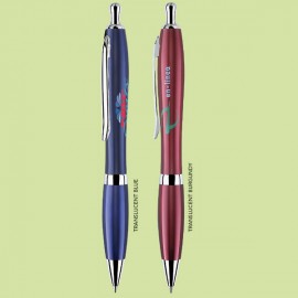 Custom Engraved Yankee Push Action Ballpoint Pen