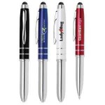 Custom Imprinted Flight Stylus Pen Light Combo