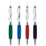 Logo Branded Twist-Action Ballpoint Laser Pen