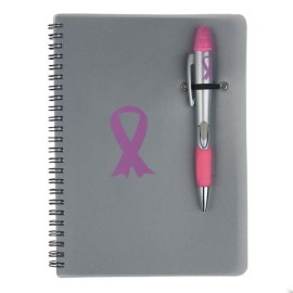 Silver Champion/Notebook Combo - Pink Custom Engraved  Silver Champion/Notebook Combo - Pink Custom Engraved