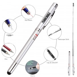Custom Imprinted Teaching Metal Pen With Stylus