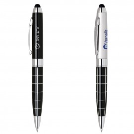 Logo Branded Stylus-520 Wide Body Brass Ballpoint Pen  Logo Branded Stylus-520 Wide Body Brass Ballpoint Pen
