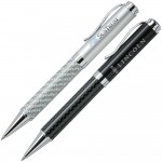 Solid Brass Ballpoint Twist Action Pen w/ Pocket Clip Custom Engraved