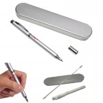 Custom Imprinted 4 in 1 Retractable Ball-pen With Laser Point