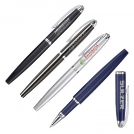 Jane Solid Brass Rollerball Pen Logo Branded