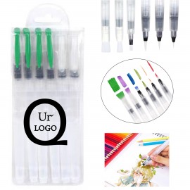 Logo Branded Watercolor Pen Set With Nylon Tip