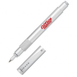 Custom Imprinted Solid Brass Barrel Roller Ball Pen  Custom Imprinted Solid Brass Barrel Roller Ball Pen