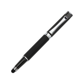 Custom Imprinted Pixel Metal Pen - Black