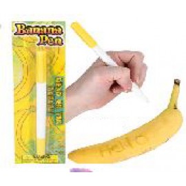Custom Imprinted 5.5" Banana Pen  Custom Imprinted 5.5" Banana Pen
