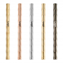 Custom Engraved Bamboo Joint Design Metal Signature Pen  Custom Engraved Bamboo Joint Design Metal Signature Pen