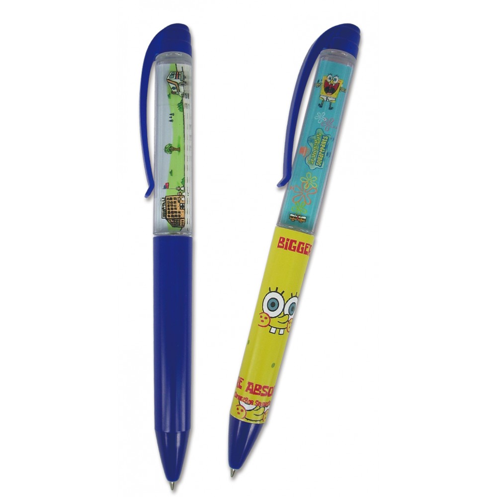 Custom Imprinted Economy Floating Liquid Pen w/ Floating Panel (Straight Barrel) Custom Imprinted Economy Floating Liquid Pen w/ Floating Panel (Straight Barrel)
