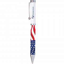 Custom Imprinted Spectrum Brass Full-Color Twist Action Ballpoint Pen