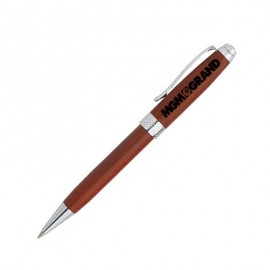 Wood Twist Action Ballpoint Pen Logo Branded  Wood Twist Action Ballpoint Pen Logo Branded