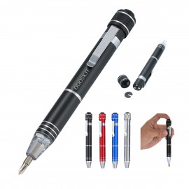 Multi-functional Screwdriver Tool Pen Custom Imprinted  Multi-functional Screwdriver Tool Pen Custom Imprinted
