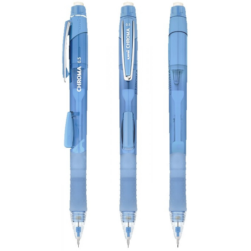 Custom Imprinted Uniball Chroma Pencil Powder Blue 0.5mm or 0.77mm