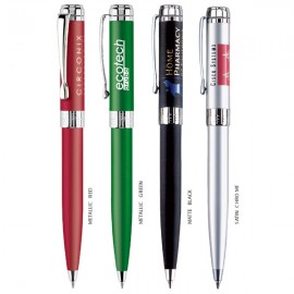 Custom Engraved Diplomat Brass Ballpoint Pen