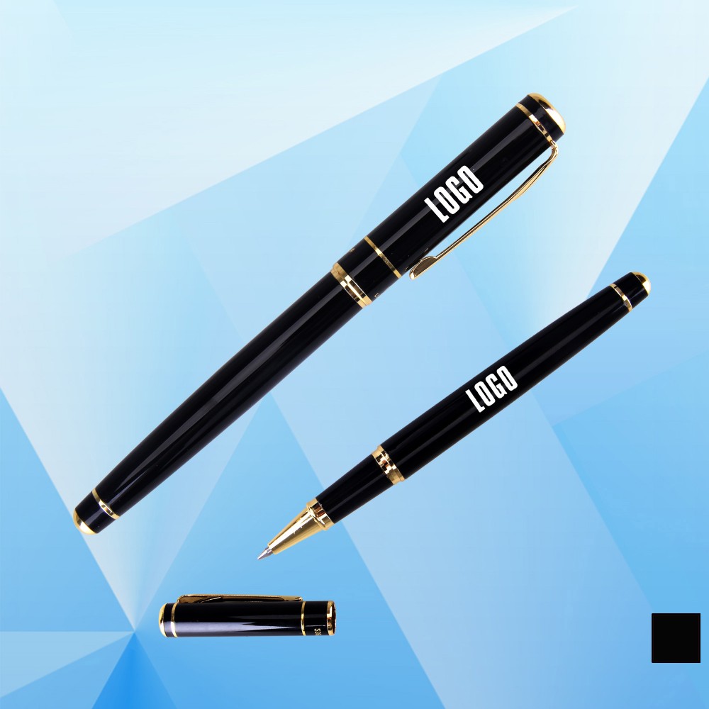 Outstanding Metal Rollerball Pen Custom Imprinted Outstanding Metal Rollerball Pen Custom Imprinted