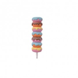 Doughnut String PU Stress Reliever Pen Custom Imprinted