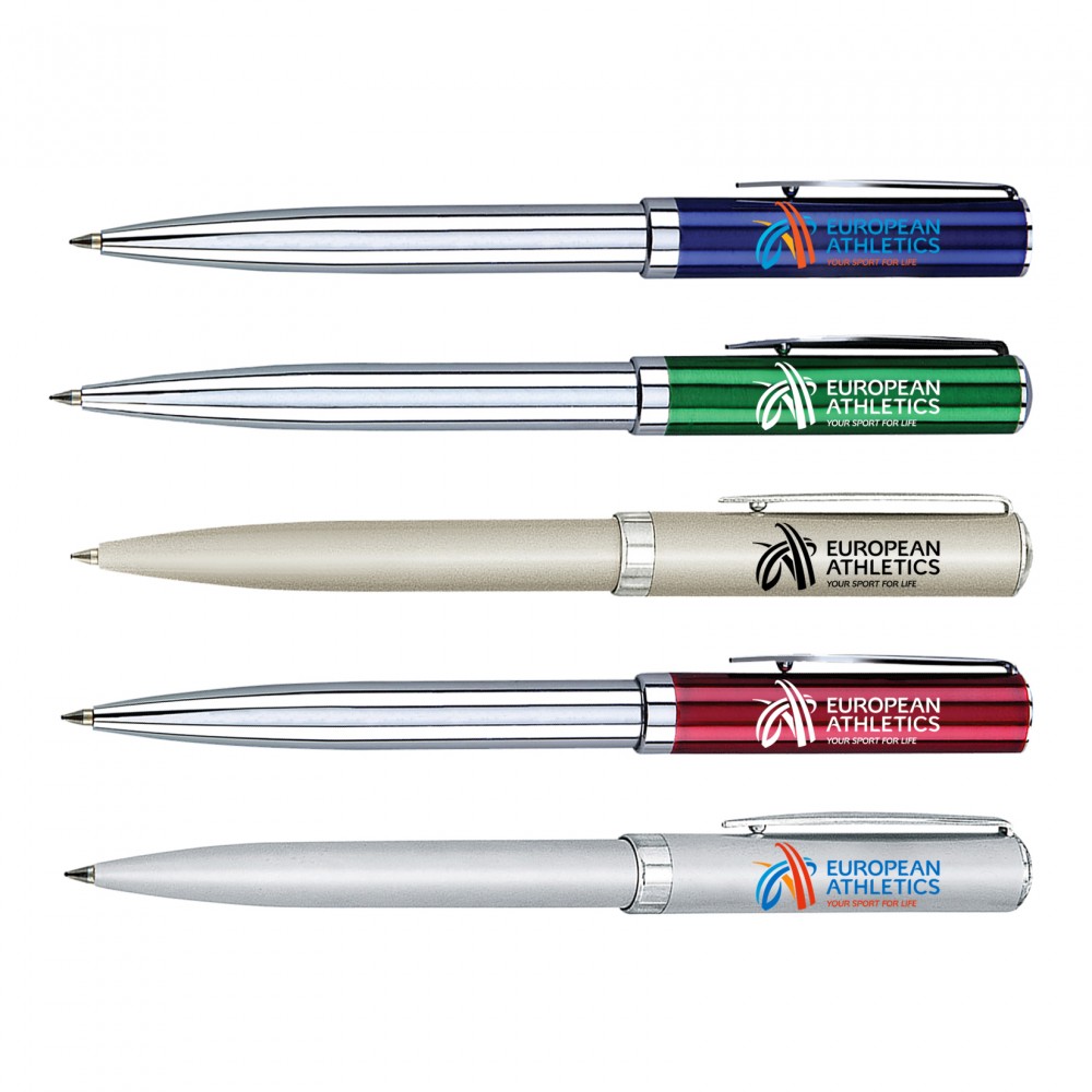 Metal Twist-Action Ballpoint Pen Custom Imprinted