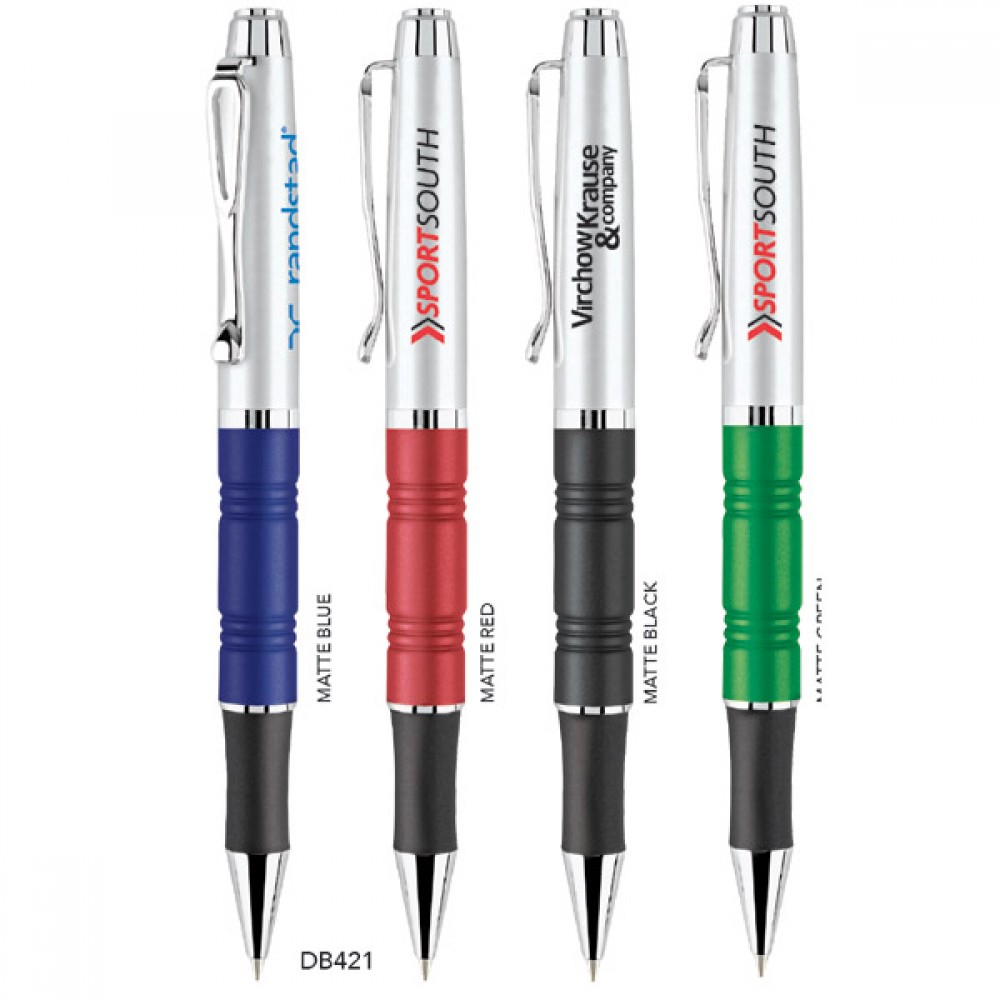 Domingo Twist Action Ballpoint Pen Logo Branded Domingo Twist Action Ballpoint Pen Logo Branded
