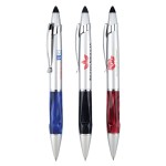 Metal Pen, Ballpoint pen, Twist action, Blue ink refill optional Logo Branded