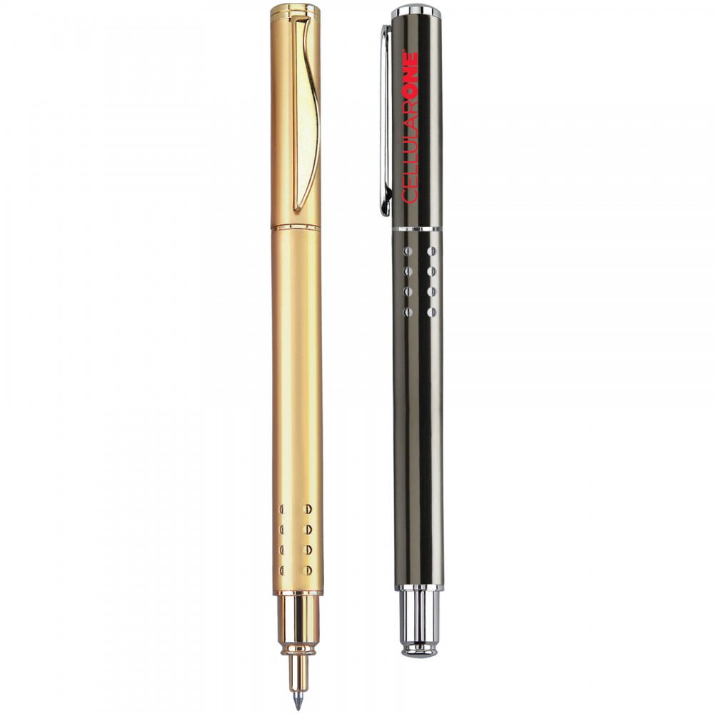 Vulcan Rollerball Pen / Metallic Logo Branded Vulcan Rollerball Pen / Metallic Logo Branded