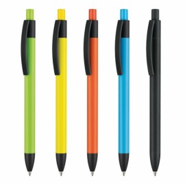 Logo Branded Ritter Capri Soft Pen - Black