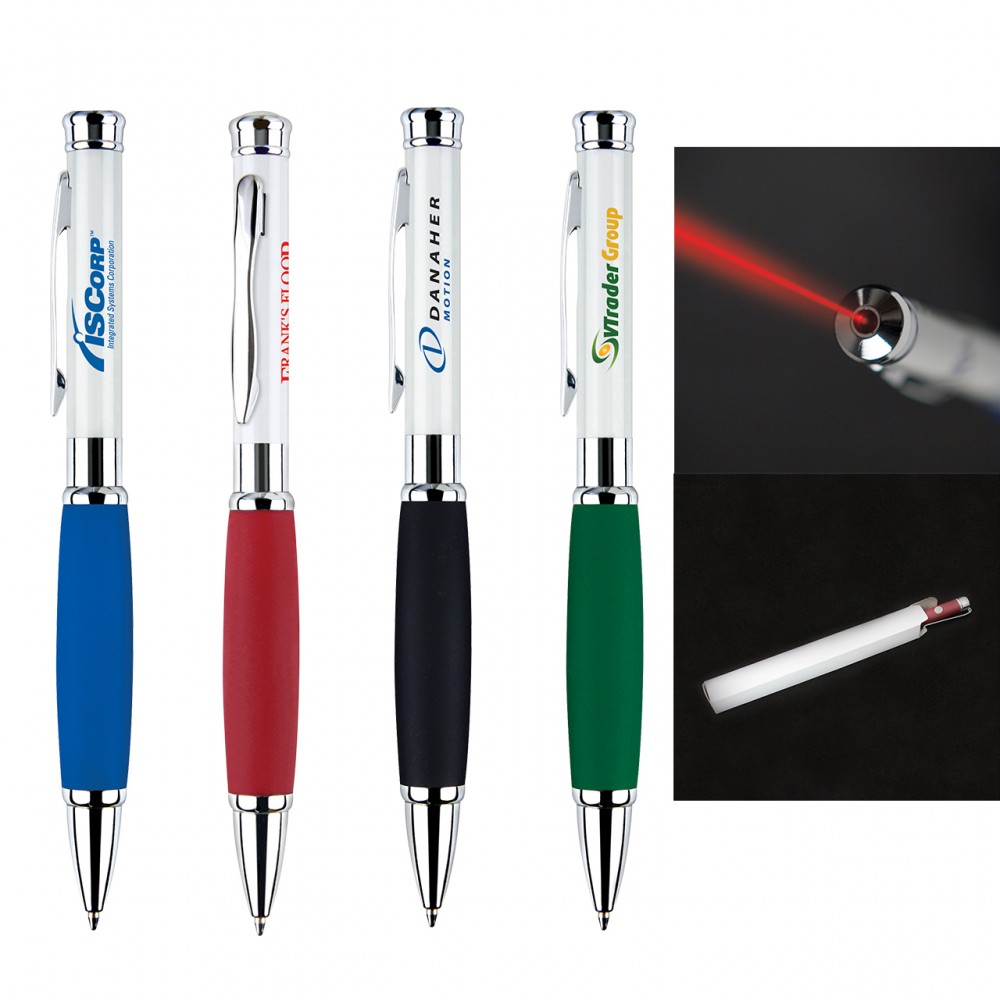 Pakket daar ben ik het mee eens Buitengewoon Custom Engraved Delight-5 Ballpoint Pen & Laser Pointer -  Bravamarketing.com | Pens - Up to $5.00