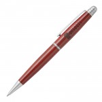 Rosewood Chrome Trim Ball Point Pen Custom Engraved