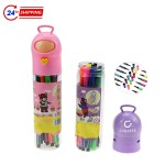Cute Expression 12-color Watercolor Pen Kits Custom Engraved