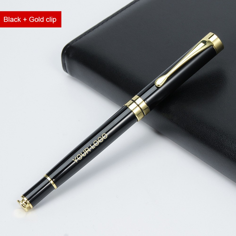 Customized Business Gifts Metal Signature Pen Advertising Gifts Water Pen Ball Pen Custom Imprinted