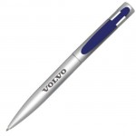 Custom Engraved Harmony Pen - Silver/Blue