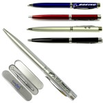 3-In-1 Ballpoint Pen with Laser Pointer & LED Flashlight Custom Imprinted