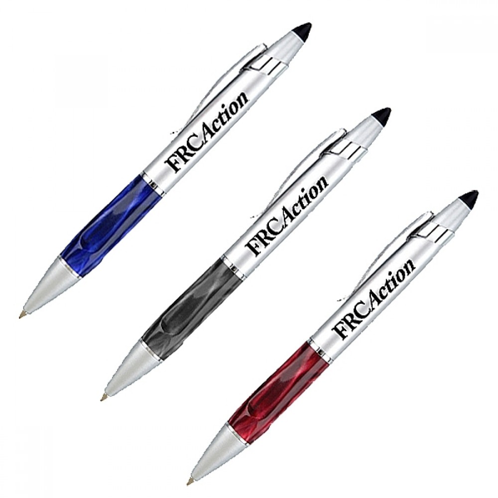 Regal Marble Ballpoint Pen w/Stylus Tip Custom Engraved