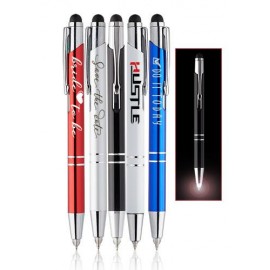 Custom Imprinted Night Rite Stylus Metal Pens  Custom Imprinted Night Rite Stylus Metal Pens