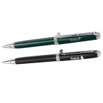 Iscor Twist Ballpoint Pen w/Golf Club Clip Custom Imprinted